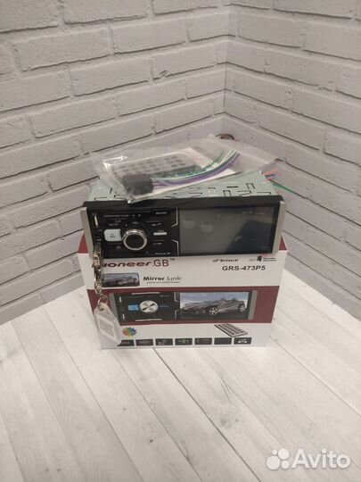Магнитола в авто pioneer gb 473M5 сенсорный экран