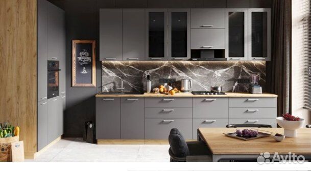 Кухонный гарнитур прямой модульный новый