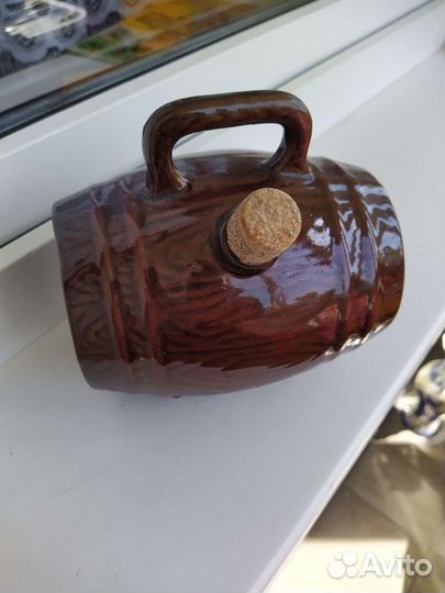 Глиняный винный бочонок СССР