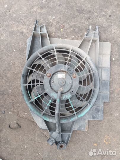 Вентилятор охлаждения Kia Rio