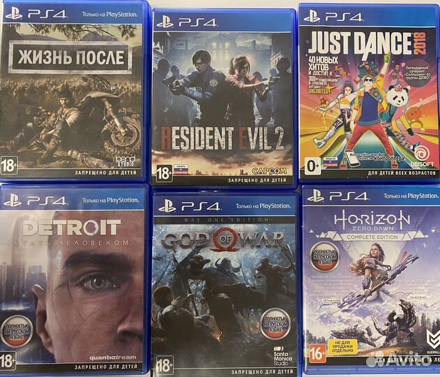 Игры ps4