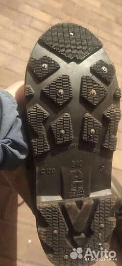 Сапоги зимние резиновые, р. 44,45