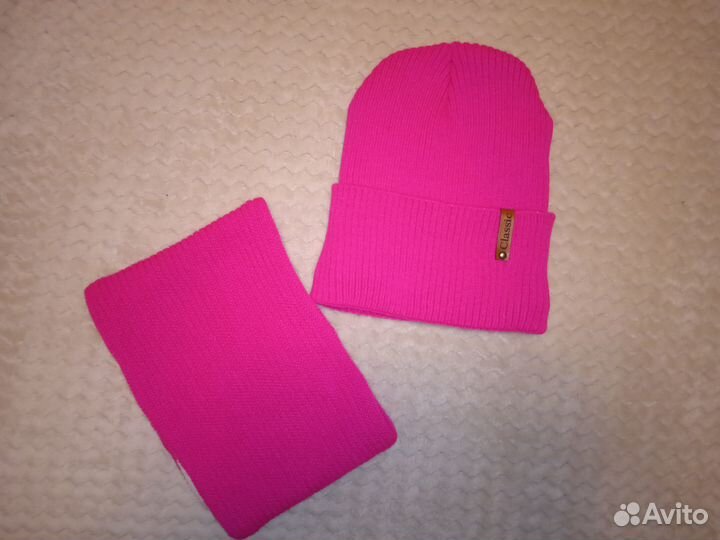 Продам комплект шапка+снуд
