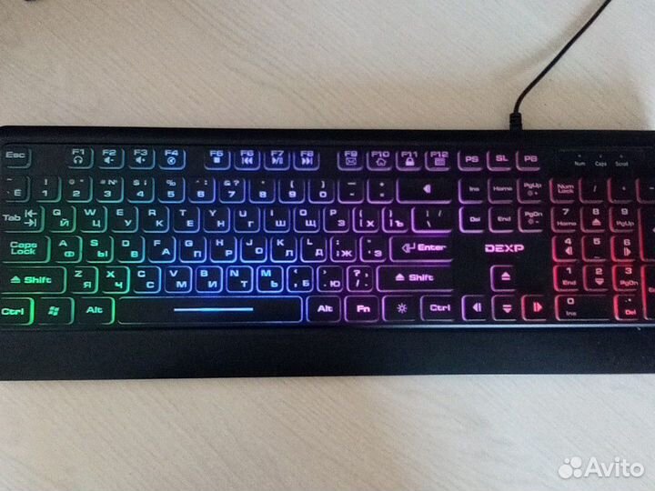 Игровая клавиатура dexp 10002