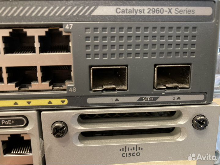 Коммутаторы Cisco Catalyst серии 2960-X