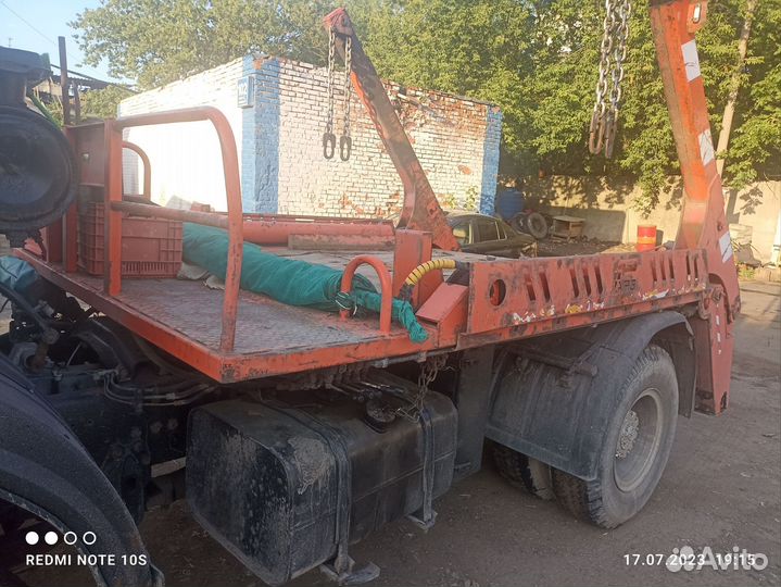 Маз мусоровоз рогатка