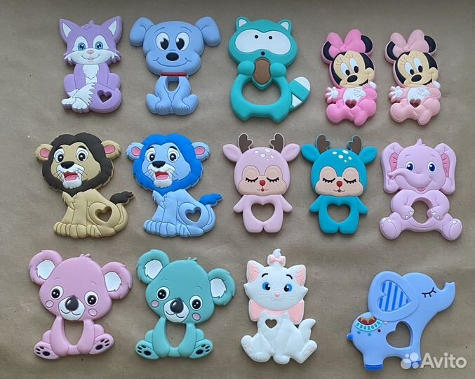 Грызунки силиконовые