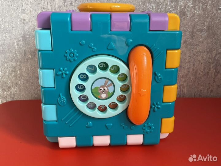 Развивающая игрушка куб музыкальный elefantino