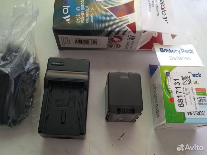 WBN260 аккумулятор Panasonic X800 +зарядка