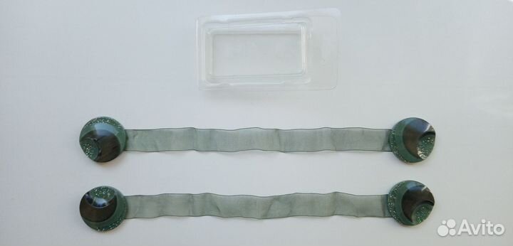 Зажимы (подхваты, клипсы) для штор магнитные