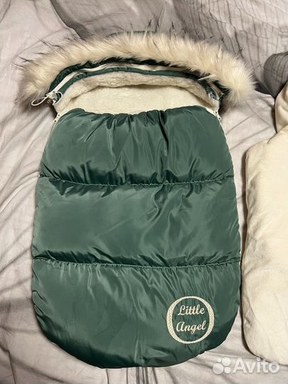 Конверт для новорожденного. Зимний