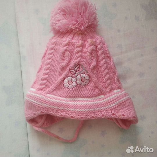 Шапки на девочку и на мальчика