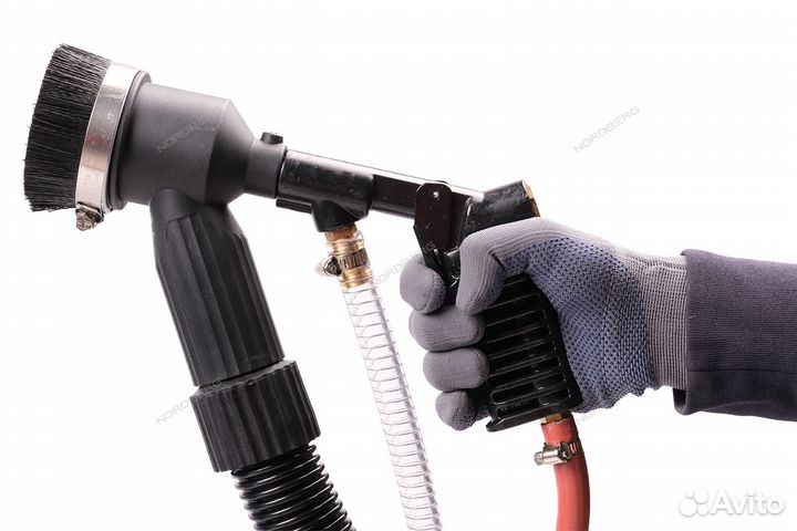 Установка пескоструйная с пылесосом 104 л. NSP28