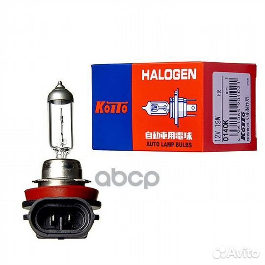 Лампа головного света Koito H16 12V 19W (уп. 1