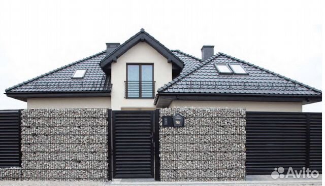 Забор жалюзи штакет +монтаж