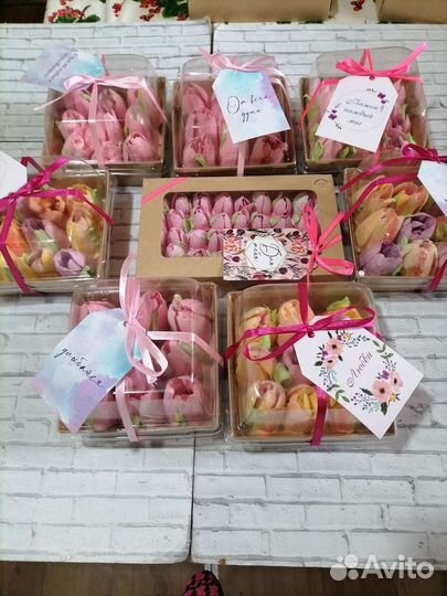 Сладкая коробочка с зефиром