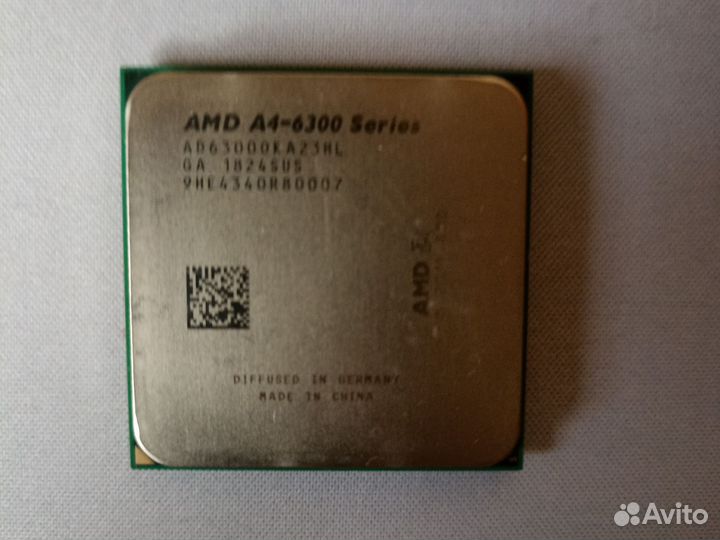 Процессор amd A4-6300