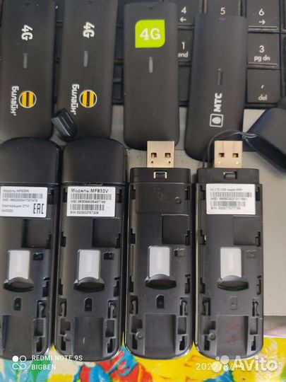 4G модемы универсальные.6 сетей