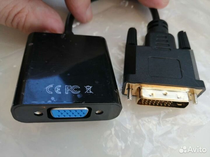 Новый переходник Full HD 1080P DVI в VGA