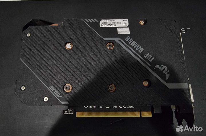 Geforce GTX 1650 Asus TUF в отличном состоянии