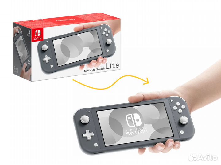 Nintendo Switch Lite 128Гб Любые игры