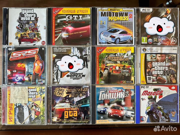 Компьютерные игры (гонки, GTA, мотоциклы)