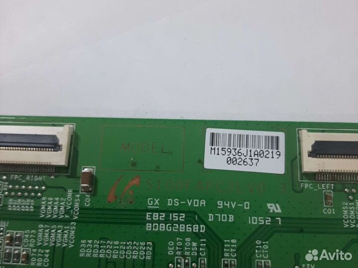 S100fapc2lv0.3 самсунг le46d550k1w