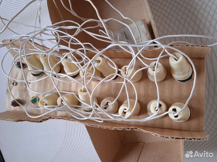 Новогодняя электрогирлянда СССР