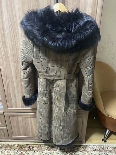 Дубленка натуральная женская 42 44