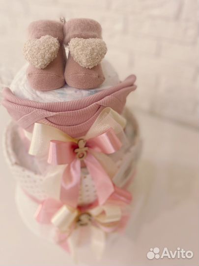 Торт из памперсов, подгузников