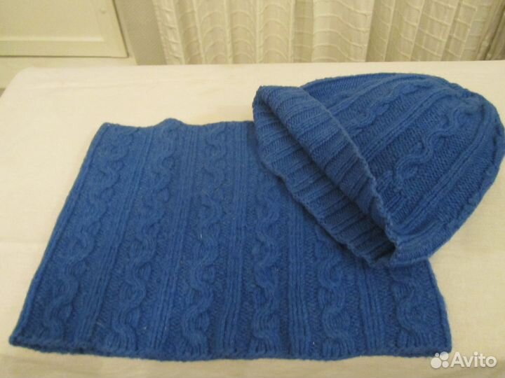 Комплект для девочки - шапка и снуд