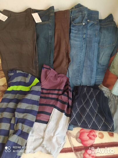 Мужская одежда, пакетом