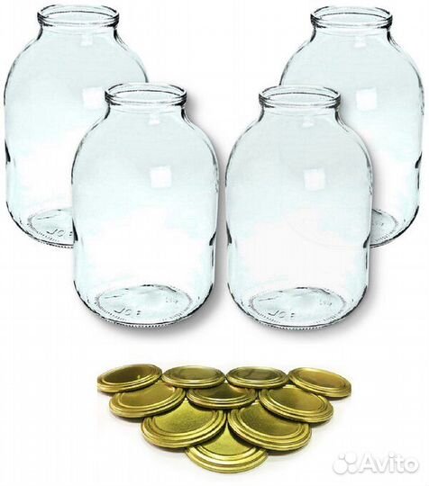 Банка стеклянная