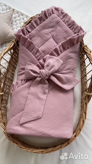 Конверт на выписку летний из муслина