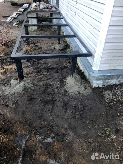 Комбинированные винтовые сваи