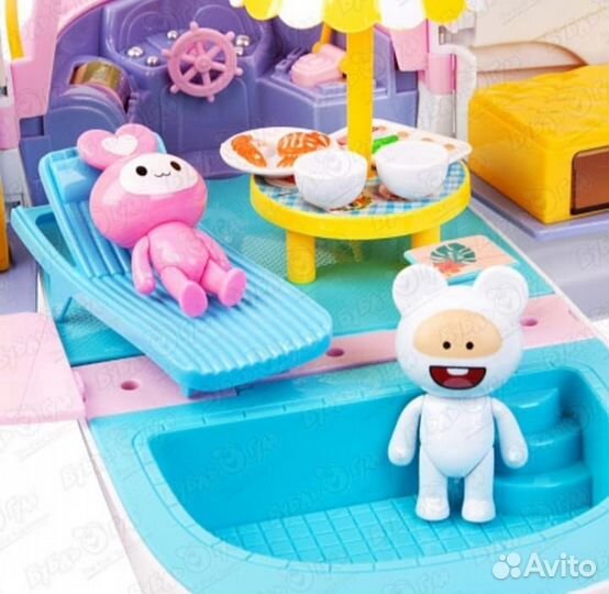 Игровой набор Круизный лайнер с животными