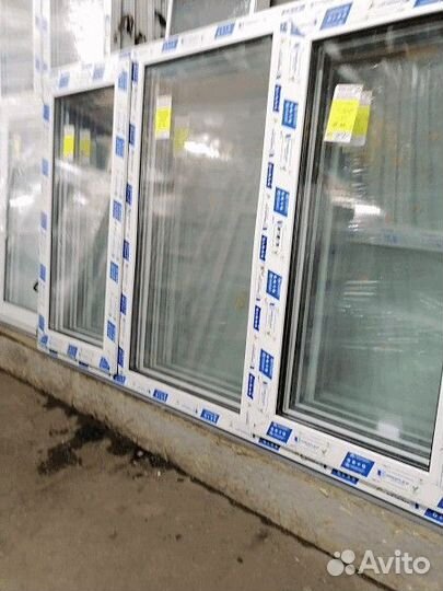Готовые пластиковые окна 1801х1201 мм