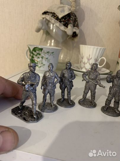 Оловяные солдатики. Красноармейцы. Оптом