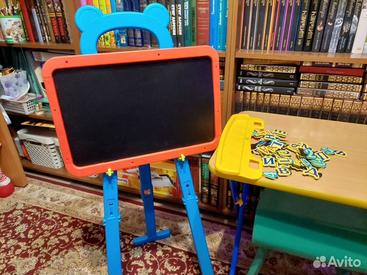 Мольберт детский двухсторонний