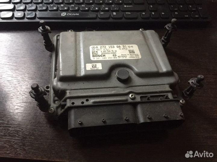 Блок управления двигателем эбу Mercedes M272 272