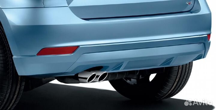 Skoda Yeti Оригинал Спойлер заднего бампера