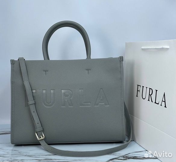 Сумка натуральная кожа furla