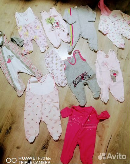 Флисовый комбинезон поддева decathlon 74-80