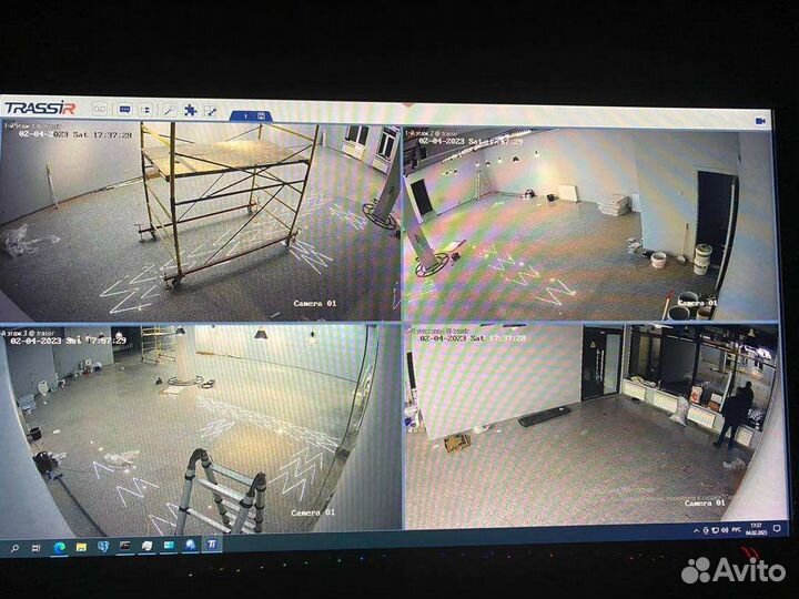 Установка систем видеонаблюдения