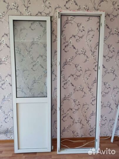 Пластиковые двери пвх бу