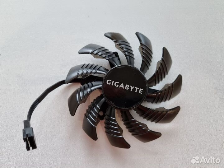 Вентиляторы Gigabyte 75 мм T128010SU 3 кулера