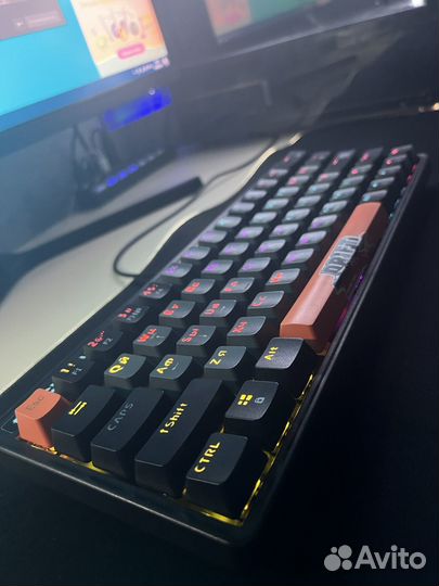 Игровая клавиатура Defender Black Raven