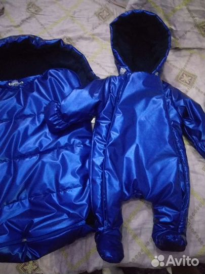 Конверт на выписку для мальчика зима