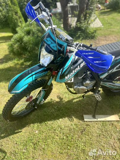 Мотоцикл кросс motoland CRF 250 (172FMM) синий