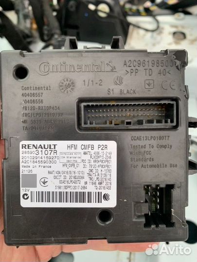 Блок электронный Renault Duster 2 2021
